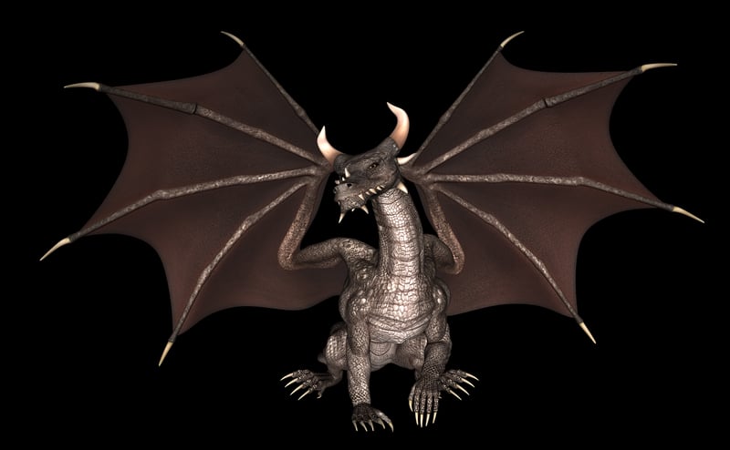 Dragon-inspired wedding photoshoot